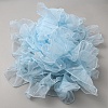 5 Yards Organza Pleated Lace Ribbon with Imitation Pearl OCOR-WH20027-03C-2