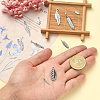 100Pcs 10 Styles Tibetan Style Alloy Pendants TIBEP-CJ0002-99-4