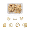 14Pcs 7 Style Brass Charms KK-PJ0001-26-1