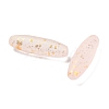 Frosted Glass Beads FGLA-L001-001E-2