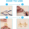 22Pcs Brass Connector Charms KK-BC0008-17-5