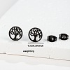 201 Stainless Steel Stud Earrings FS-WGB18B1-28-1