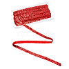 Plastic & Polyester Paillette Elastic Beads OCOR-WH0082-142A-1