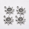 Tibetan Style Alloy Pendants TIBEP-A122979-AS-FF-1