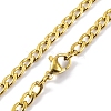 304 Stainless Steel Enamel Necklaces NJEW-Q338-10G-4