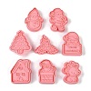 Christmas Plastic Cookie Candy Food Cutters Molds DIY-K080-03-2