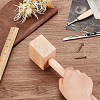 Beechwood Leathercraft Mallet WOOD-WH0034-08-3