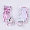 Resin Kitten Cabochons X-CRES-T019-12-2