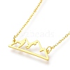 304 Stainless Steel Alps Pendant Necklaces X-NJEW-Z001-01G-4