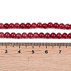 Natural Striped Stone Beads Strands X-G-D315-A01-05-4mm-4
