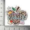 Teachers' Day Double-Sided Printed Acrylic Pendants OACR-G030-03E-3