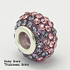 Resin Rhinestone European Beads GPDL-C004-05S-2