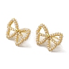 Rack Plating Brass Studs Earrings EJEW-R162-30G-2