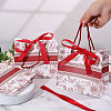 Floral Printed Paper Gift Tote Bags ABAG-WH0044-82D-3