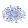 Two Tone Transparent Glass Beads X1-GLAA-NH0001-03F-1