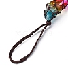 Natural 7 Chakra Stones Chips Tassel Curtain Tiebacks MAKN-YWC0001-04-2