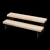 2-Tier Acrylic Model Toy Assembled Holder Display Riser ODIS-WH0025-205A-8