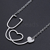 Non-Tarnish 201 Stainless Steel Pendant Necklaces NJEW-S105-JN526-1-1