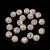 Czech Glass Rhinestones Beads LS-RB-E482-6mm-101-2