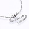 304 Stainless Steel Pendant Necklaces NJEW-H486-03-4