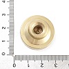 Rhombus Brass Stamp Head AJEW-M036-04G-4