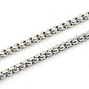 Tarnish Resistant Box Chains Necklace for Men NJEW-F027-02-2mm-2