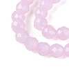 Imitation Jade Glass Beads Strands GLAA-T028-4mm-11E-3