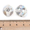 Plating Acrylic Rhinestone Beads OACR-S145-06-4