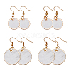 CHGCRAFT DIY Dangle Earring Making Kits SHEL-CA0001-006-1