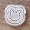 DIY Double Rabbit's Head Shaped Food-grade Silicone Molds SIMO-D001-15-2