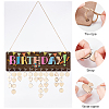 DIY Wooden Calendar Listing Board Kits DIY-WH0277-006-4