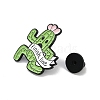 Fanny Running Cactus Finish Line Enamel Pins JEWB-R001-05EB-03-3