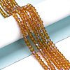Electroplate Glass Beads Strands LS-EGLA-A034-T3mm-L01-4