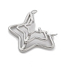 304 Stainless Steel Pendants STAS-L281-009P-2