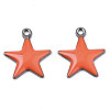 201 Stainless Steel Enamel Charms STAS-N088-14J-1