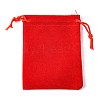 Velvet Cloth Drawstring Bags X-TP-C001-50x70mm-M-3