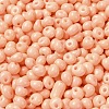 6/0 Opaque Baking Paint Glass Seed Beads X1-SEED-M012-02A-18-3