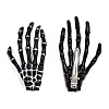 Halloween Skeleton Hands Bone Hair Clips PHAR-H063-A02-2