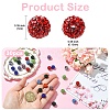 30Pcs Pave Disco Ball Beads RB-YW0001-14D-3