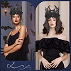 Felt Cloth and Alloy Headwear Crown OHAR-WH20020-01C-4