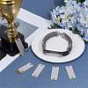 30Pcs 304 Stainless Steel Connector Charms STAS-OC0001-35-4