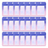 60Pcs Rectangle Glitter Holographic Plastic Resealable Packaging Bags ABAG-TA0001-97A-01-2