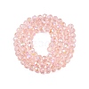 Electroplate Glass Beads Strands EGLA-A044-T6mm-L22-3