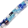 Electroplate Glass Beads Strands EGLA-D030-08D-1