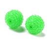 Chunky Resin Rhinestone Bubblegum Ball Beads RESI-S259-A03-2