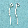 925 Sterling Silver Eye Pins STER-Z004-02A-2