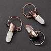 Natural Quartz Crystal Big Pendants G-M383-01R-1