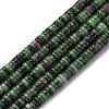 Natural Ruby in Zoisite Beads Strands G-R014-A01-2