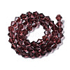 Imitation Austrian Crystal 5301 Bicone Beads GLAA-S026-6mm-05-01-2