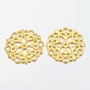 Tibetan Style Filigree Joiners Links LS-TIBE-A11623-G-FF-2